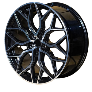 Jantes <span class=keywords><strong>de</strong></span> voiture en aluminium fiables Kipardo, 20 pouces, 5x120, noires usinées, pour l'amélioration des voitures <span class=keywords><strong>de</strong></span> luxe - Product Image 3