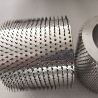 Aiguille HF Brosse à rouleau en plastique Perforation à froid Cylindre épinglé, rouleau à aiguille, rouleau perforant pour préforateur chauffant