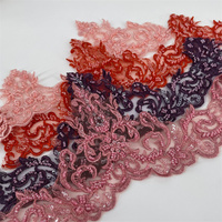 Hot vendre couleurs personnalisées perles broderie dentelle pour robe