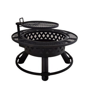 Estufa de <span class=keywords><strong>Leña</strong></span> para Exteriores de Hierro Fundido con Parrilla para Entretenimiento al Aire Libre - Product Image 1
