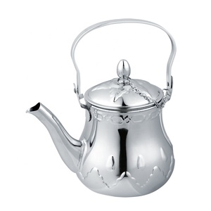 Ensemble de théière turque en acier inoxydable de haute qualité avec filtre pour usage domestique <span class=keywords><strong>servant</strong></span> du <span class=keywords><strong>thé</strong></span> et du café à la main pour les hôtels - Product Image 3