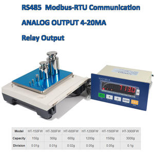 Elektronische Füll waage mit 30kg/1g SPS-Steuerung für die automatische Befüllung der Spitzen halte funktion von Flüssig pulver gas Von 1kg bis 30t - Product Image 3