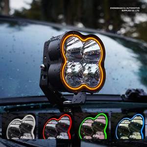 Nueva Barra de Luz LED RGB de 4 Pulgadas para Trabajo, Niebla y Conducción, para Auto/Camioneta/UTV/Motocicleta, Aleación de Aluminio, 15000LM - Product Image 1