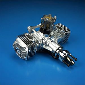 Brand DLE60 60CC <b>Gasoline</b> Twin Cylinder Gas Engine 2-stroke RC Airplane Hot Sell Fixed Wing Model Metal Private Mold Assembled - Product Image 4