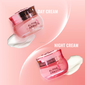 Coffret Crème Jour et Nuit Alpha Glycérine 2-en-<span class=keywords><strong>1</strong></span> Anti-Âge Nourrissante Éclaircissante Visage avec Acide Hyaluronique Biologique 25g+25g - Product Image 5