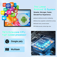 Nouvelle Tablette Android 15 Haut de Gamme 11 Pouces Wi-Fi 5G, Processeur Octa-Core, 8 Go de RAM, 128 Go de ROM, avec Clavier