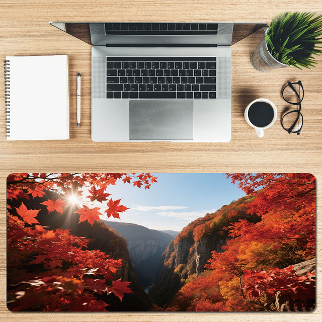 Customizable High-Definition Heated Printed Premium Corporate Gaming Mouse Pads Non-Slip Desk Mat Direct Factory Shipping