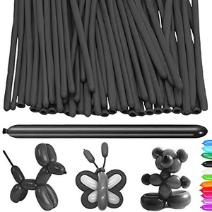 Lot de 100 ballons de modélisation en latex mat 260, épais, pastel, pour torsion d'animaux et de fleurs, fournitures de fête DIY, vente en gros - Product Image 2
