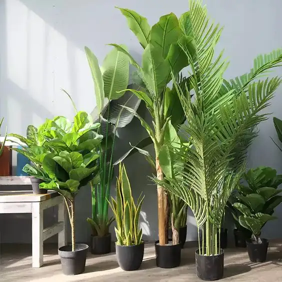 Alta qualidade Faux vegetação Simulação verde vaso planta Artificial para Home Office Decoração FakeOlive Tree bonsai