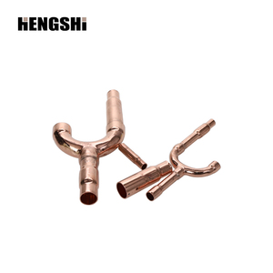 Air Conditioner Spare Parts Refnet Joint Or Y Branch Joint Copper Pipe For Vrv Refnet Joint For Midea