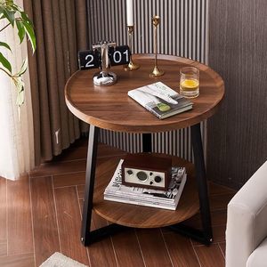 Nordic Solid Wood End <b>Table</b> Simple Small Round Coffee <b>Table</b> Modern Living Room Furniture Modern Wooden Side <b>Tables</b> - Product Image 3