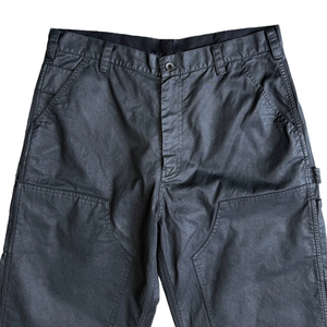 Wholesale Custom Logo Wax Coated Double Knee Straight Leg <b>Cargo</b> <b>Pants</b> Heavy Duty Logger <b>Work</b> <b>Pants</b> Multi Pocket Utility <b>Pants</b> - Product Image 3