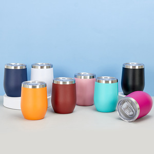 12oz Personalized <b>Double</b> <b>Wall</b> Vacuum Insulated Wine Tumbler Stainless Steel Coffee <b>Mug</b> for Mothers' - Product Image 1