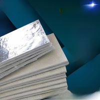 Nano Aerogel Feutre Feuille D'aluminium Isolation Thermique Étanche Tuyau De Silice Chaudière Silicate Couverture En Céramique Feuille De Laine