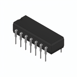 Circuito Integrado (CI) de 14 Pines (0.300", 7.62mm) Tipo GATE XOR de 4 Canales y 2 Entradas, 14DIP, Componentes Electrónicos, Fabricante de Líneas de Producción, Channel Logic CD74ACT86E - Product Image 1
