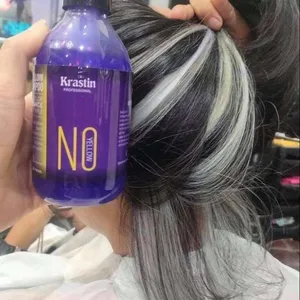 2021 meilleure vente shampooing Toner violet pour cheveux blonds enlever les cheveux de changement de couleur jaune à la couleur argentée