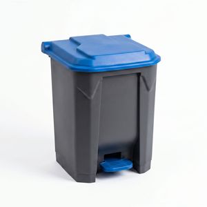 Cubo de Basura Rectangular de Plástico con Pedal, para Interiores, con Tapa, para Cocina, Hogar, Comercial, de Gran Capacidad - Product Image 2