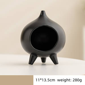 Quemador de Incienso de Cerámica Moderno de Palo Santo, Chimenea de Aromaterapia Tres en Uno, Hecho a Mano, Aceite Esencial para el Hogar - Product Image 6