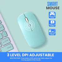 Teclado y Ratón Inalámbricos Recargables Delgados con Bluetooth a Precio de Mayoreo, Teclado y Ratón Inalámbricos Económicos, Combo de Teclado y Ratón Mini
