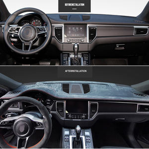 Cubierta de Tablero LS AUTO en Italiano para Negro para Porsche <span class=keywords><strong>Macan</strong></span> 2016-2020, Kit de Protección <span class=keywords><strong>Interior</strong></span> de Coche de Alta Calidad - Product Image 6