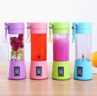 Mixeur Portable 400 ml, Blender à Jus et Smoothies, Rechargeable Type C, Mini Mixeur Portable, Mixeur à Main, Tasse à Jus