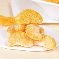 China fabrieks prijs knapperige gezonde snacks gevriesdroogde citrusvruchten gevriesdroogde mandarijn gevriesdroogde mandarijnplakjes