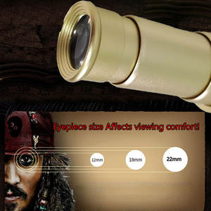 Brass Antique Monocular 30X40 Waterproof Portable Folding HD Zoom Retractable <b>Telescope</b> for <b>Outdoor</b> Hunting with Optical Lenses - Product Image 5