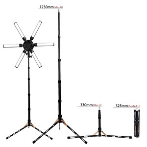 Luz LED Plegable <span class=keywords><strong>para</strong></span> Fotografía con 6 Paneles, Kit de Iluminación de <span class=keywords><strong>Estudio</strong></span> <span class=keywords><strong>para</strong></span> Grabación de Video, Transmisión en Vivo, Iluminación <span class=keywords><strong>para</strong></span> Creadores de Contenido - Product Image 5