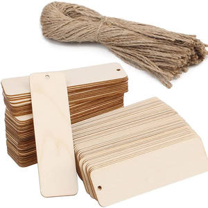 Marcapáginas de Madera sin Acabado para Decoraciones de Boda, Manualidades para el Hogar, Regalo con Acabado de Estampado en Caliente e Impresión Offset - Product Image 1