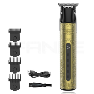 Cortapelos Vintage T9 para Hombre, Inalámbrico, con Cuchilla en T de Ajuste Cero, Recortadora de Bigote con 4 Peines Magnéticos de Limitación, Recargable - Product Image 3