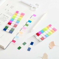 Notes autocollantes colorées notes autocollantes transparentes en forme personnalisée drapeaux de page notes autocollantes pour animaux de compagnie