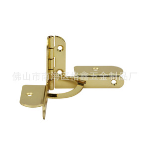 Charnière en L à montage en surface, design minimaliste, pour quincaillerie de meubles en bois - Product Image 3