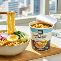 200g Curry Beef Flavor Instant Ramen Noodles Bulk Cheap Price Halal Snack Food From China Factory