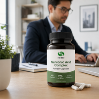Capsules de complexe d'acide nervonique naturel à base de plantes pour la maintenance cognitive du cerveau, antioxydant nerveux, immunité, complément végétalien pour adultes