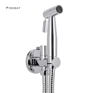 PINEBAY, бестселлер для ванной, SUS304, ручной распылитель для биде, туалет для женщин, система для стирки душа, портативный спрей <span class=keywords><strong>Shattaf</strong></span> - Product Image 1