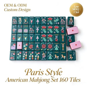 Juego de Mahjong Americano de Lujo LANY Nutcracker, Material Acrílico, Impresión UV Ecológica, Incluye 3 Artículos para 2/4 Jugadores - Product Image 1