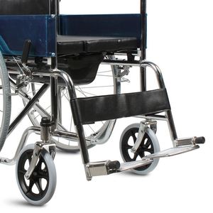 Fauteuil roulant pliable léger et compact en alliage d'aluminium pour les personnes âgées, les personnes handicapées, ultra-léger - Product Image 3