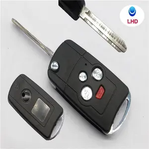 New Uncut Blade Remote Key Fold Case 4 Button Flip Key Shell For TOYOTA Camry