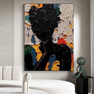 <span class=keywords><strong>Darling</strong></span> DRZ126 Figure abstraite peintures décoratives Arts muraux couleur de base peinture à l'huile femme cadre personnalisé décoration murale peinture à l'huile - Product Image 6