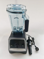 Blender à vente chaude, moteur 9850, blender commercial, pichet de 3 L, hachoir, broyeur, contrôle numérique, professionnel pour écraser la glace