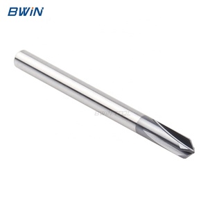 <span class=keywords><strong>Fraise</strong></span> <span class=keywords><strong>à</strong></span> chanfreiner en carbure BWIN, 4 cannelures, 60, 90, 120 degrés, en acier au tungstène revêtu, pour ébavurage, <span class=keywords><strong>fraise</strong></span> <span class=keywords><strong>à</strong></span> rainurer droite pour CNC - Product Image 2