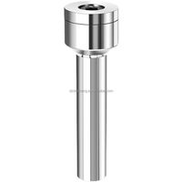 Barre porte-lame de scie 4/5/6/13/16/22/25.4/27mm pour fraise à rainurer, scie à fendre, usinage CNC, avec verrouillage avant et arrière