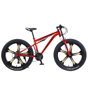 <span class=keywords><strong>Cadre</strong></span> de <span class=keywords><strong>VTT</strong></span> à 21 vitesses de 24 <span class=keywords><strong>ou</strong></span> 26 pouces avec frein à disque et pédale ordinaire Vélo de neige à prix abordable - Product Image 2