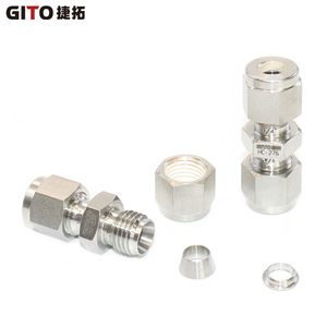 Raccord de compression double haute pression Hastelloy HC-276, connecteur droit, connecteurs de haute qualité - Product Image 5