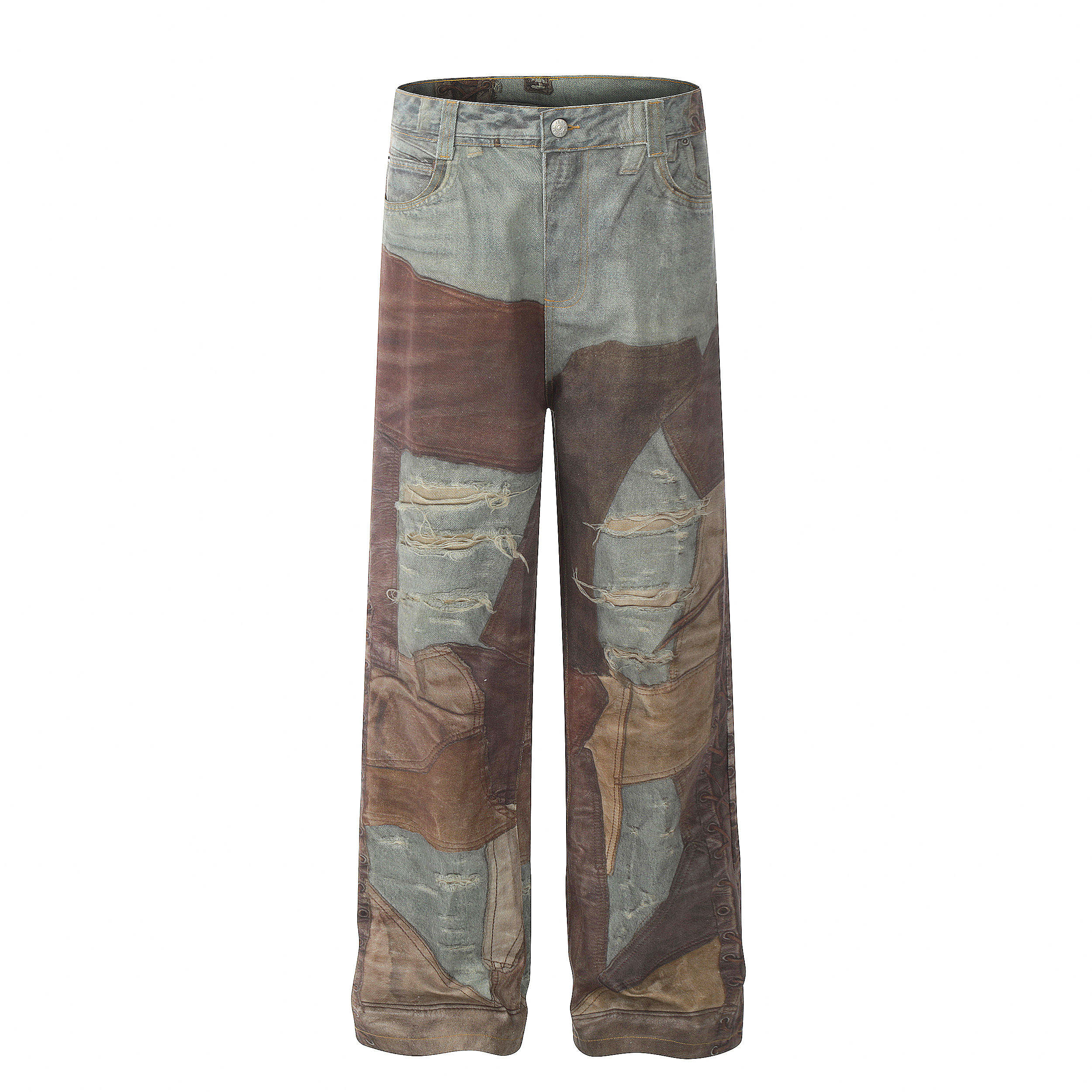 Shop Our Mutilated Jeans Customizable Streetwear Fashion