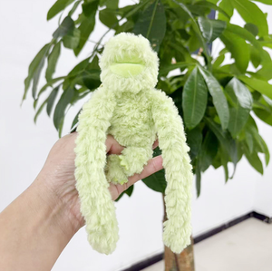 Peluche Rana Verde con Braccia Lunghe, Nuovo Design, Giocattolo Morbido Divertente per Bambini - Product Image 4