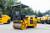 Compacteur de sol robuste LTC204, rouleau compresseur vibrant à double tambour de 12 tonnes, haute qualité, entièrement hydraulique