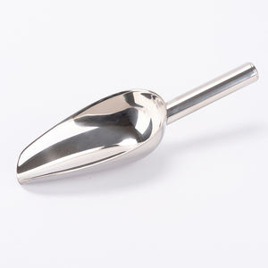 Gloednieuwe Roestvrijstalen Ijsblokje Snoepmeel Schep Bar Partij Keuken Accessoires - Product Image 2