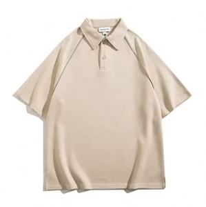 Camiseta de Manga Corta con Solapa para Hombre, Personalizada con Logotipo, 250 g/m², con Tira Reflectante, Estilo Urbano, Hip-hop - Product Image 5