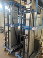 16m 230kg Aluminiumlegierung Hebebühne Personenlift Hebeplattform Hebevorrichtung Kleine Hebebühne für Glasaufbereitung